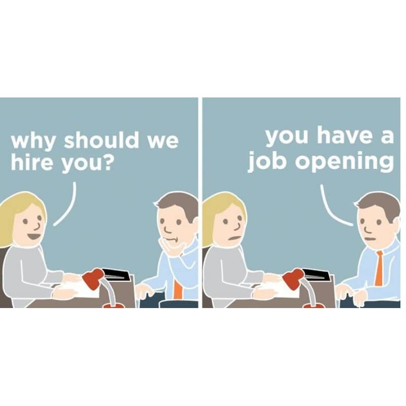 why should we hire you meme