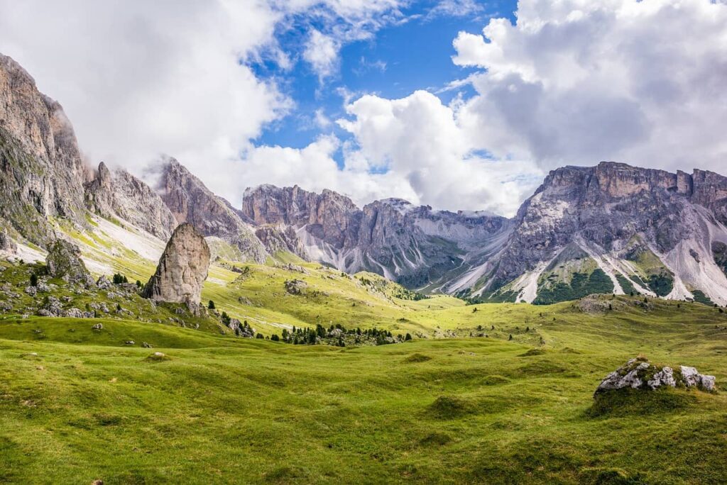 mountains in national park