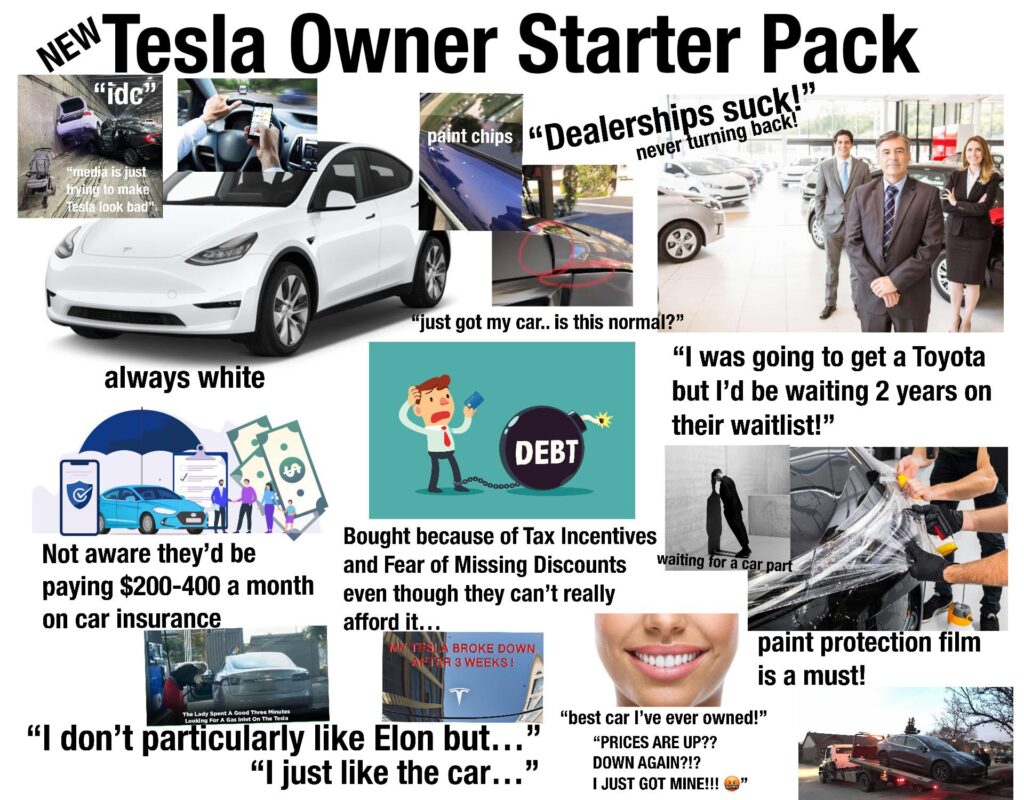 tesla owner starter pack