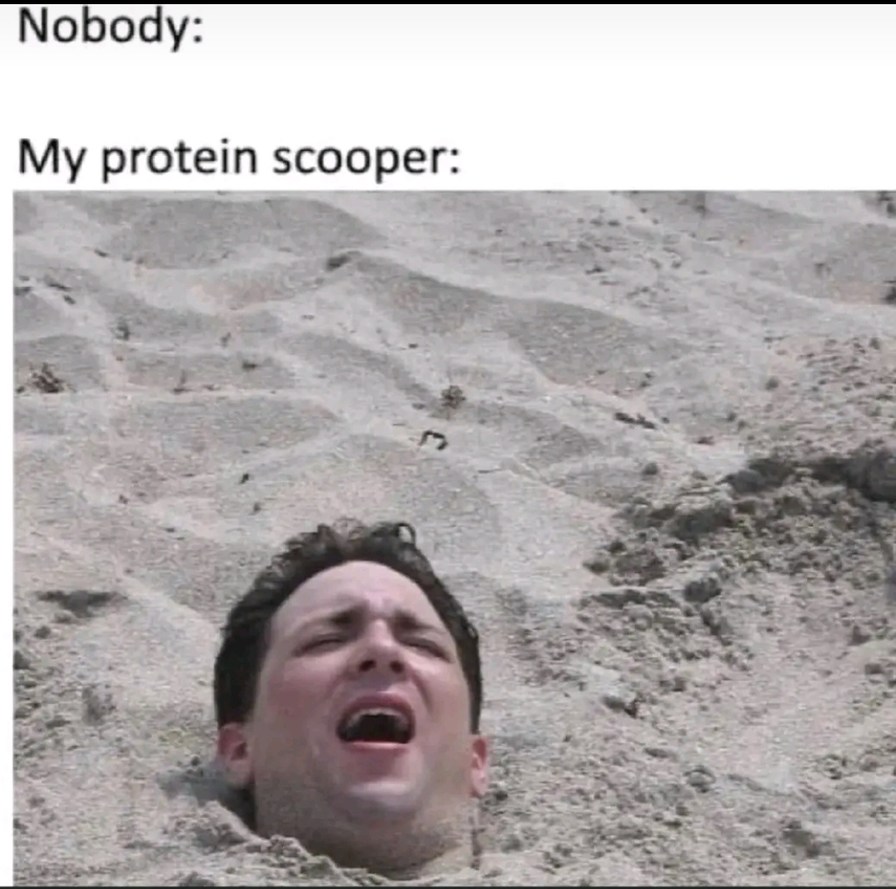 protein powder meme