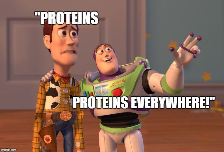 proteins proteins everywhere toy story
