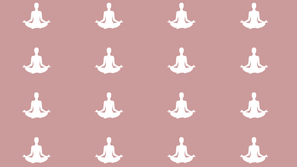 cartoon meditation logos