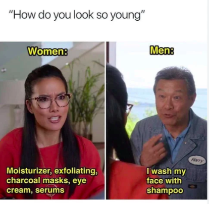 skincare meme