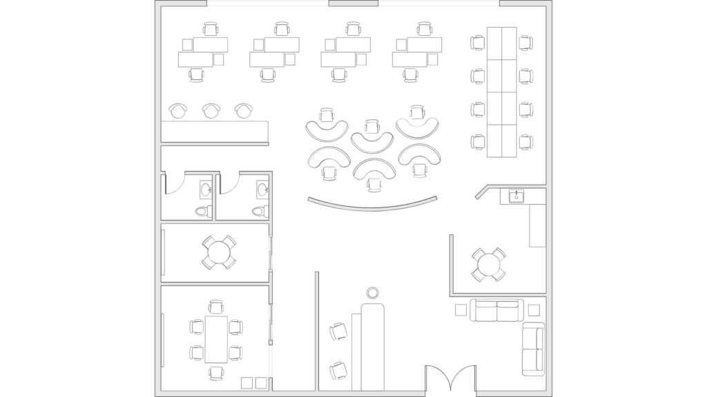 office floor plan