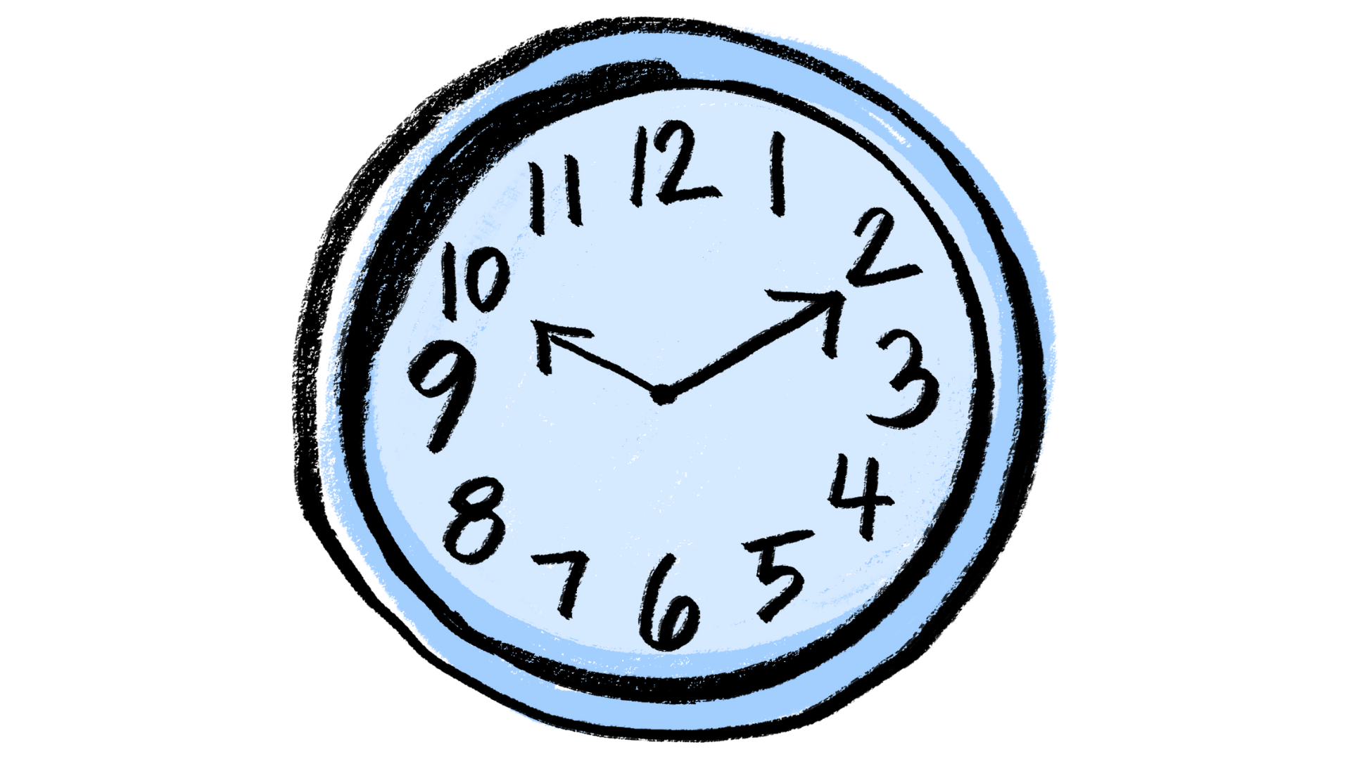cartoon clock