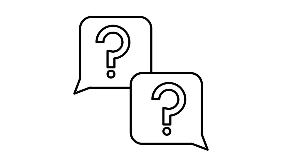 asking sign