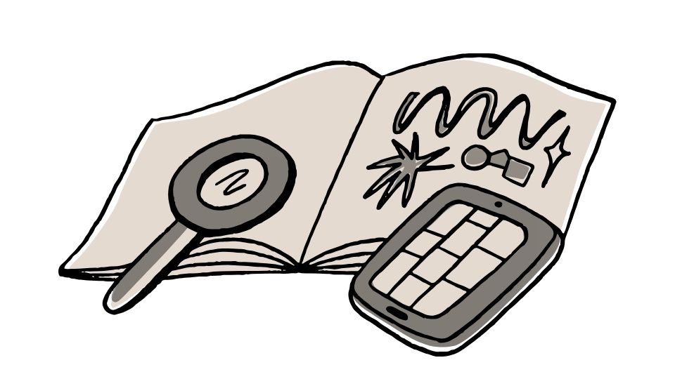 cartoon simple illustration