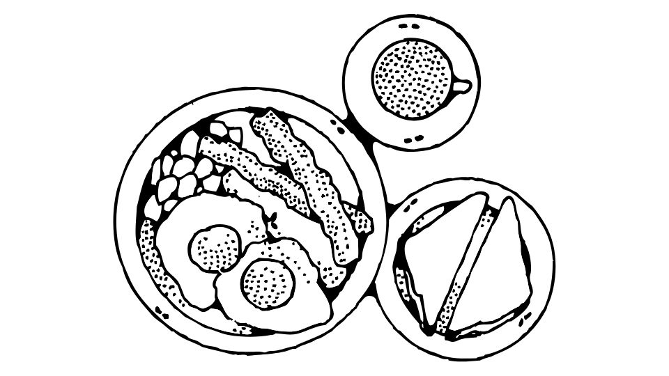 healthy food illustration