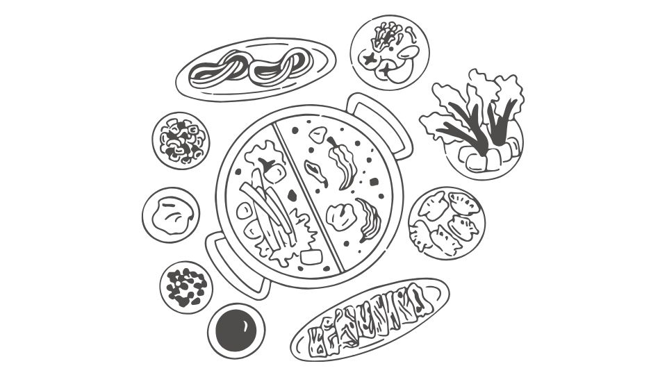 healthy food illustration