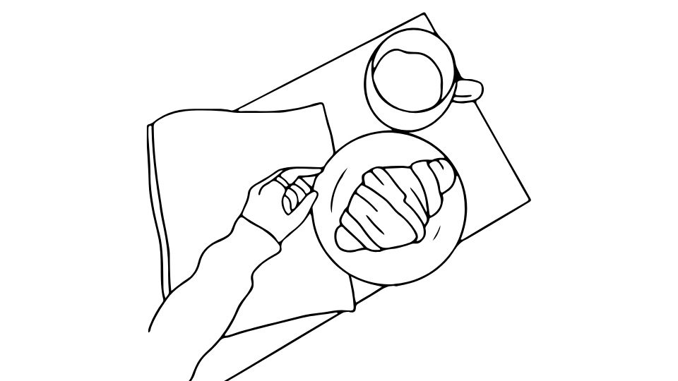 illustration simple outline