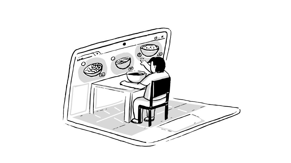 line art simples