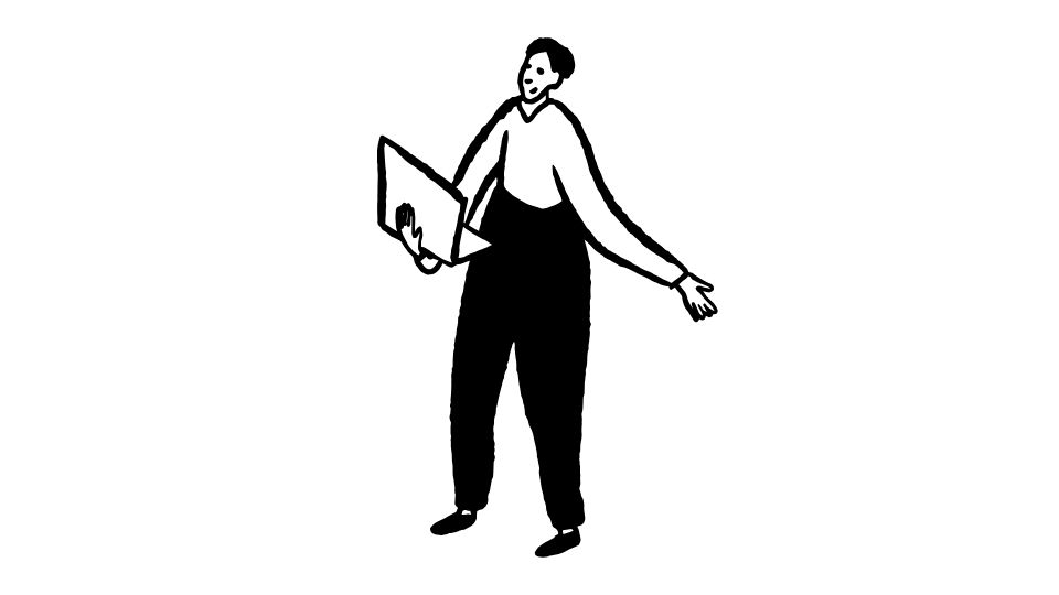 people illustration simple