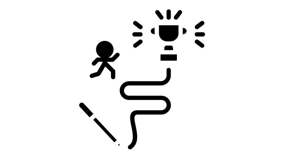 simple line about work