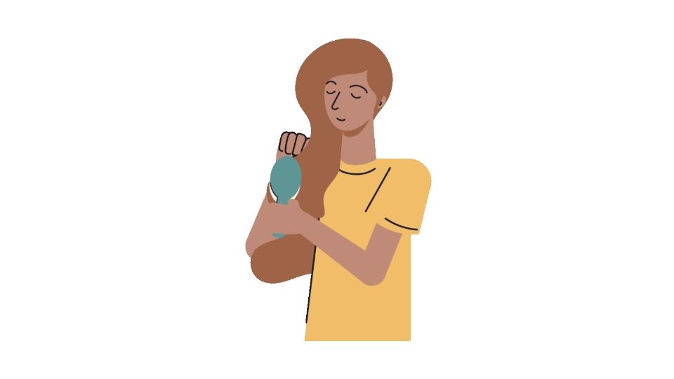 hair illustration