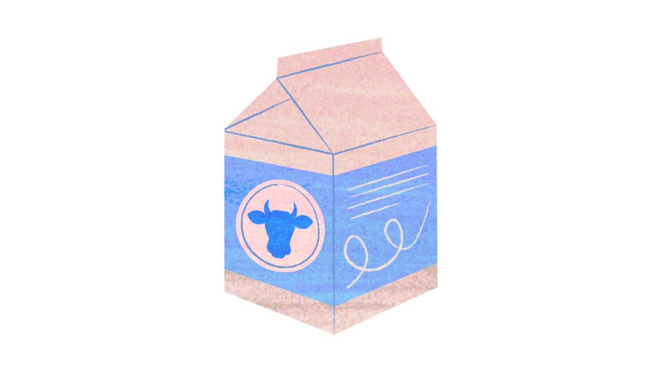 milk illustration