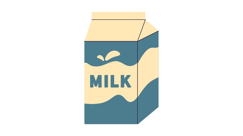 milk illustration