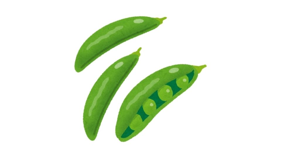 peas cartoon