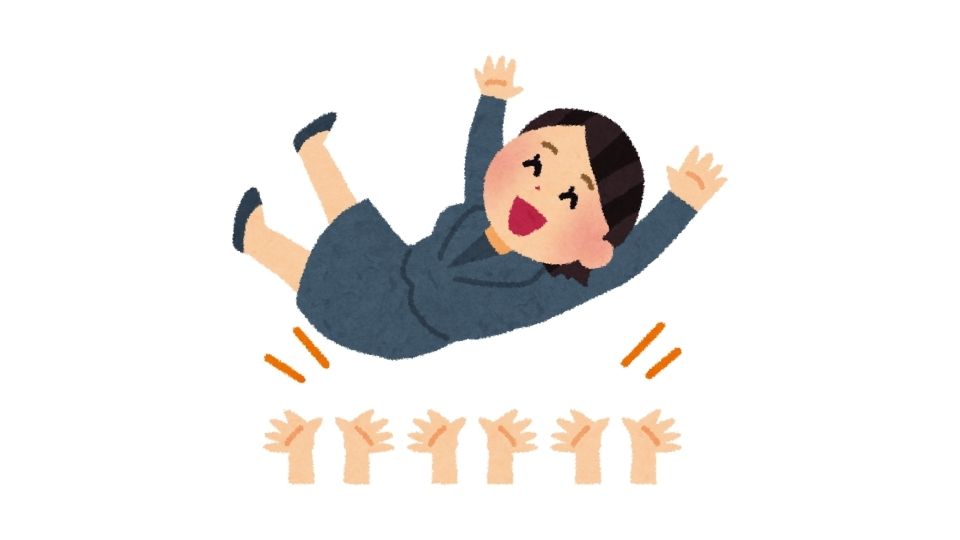 cartoonish graphic of work