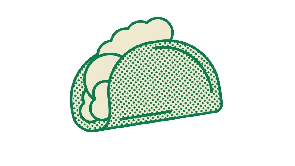 green graphic