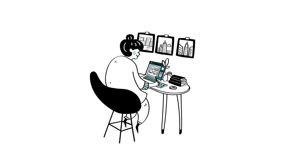 illustrate of work