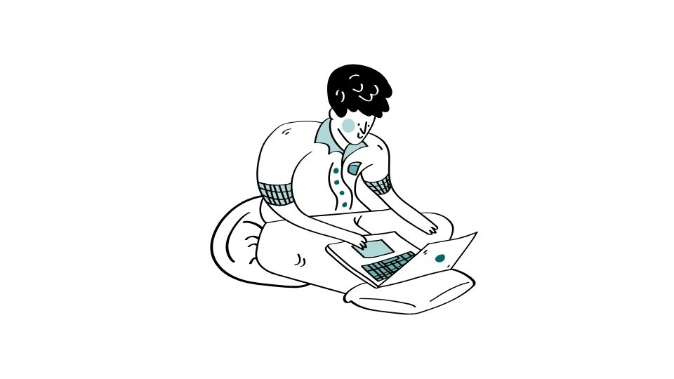 illustrate of work