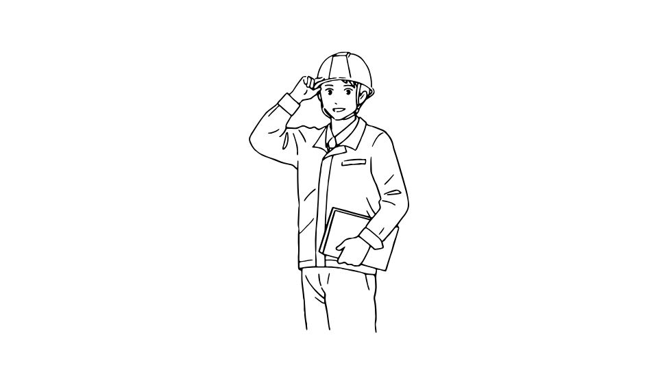 graphic line about work