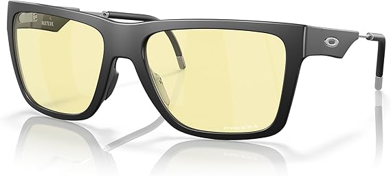 Oakley NXTLVL OO9249 Gaming Collection 924901 58MM Satin Black/Prizm Rectangular Blue Light Blocking Glasses for Men
