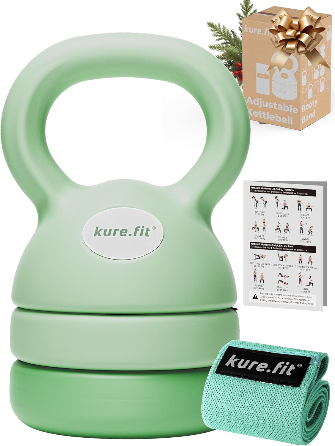 kure.fit Adjustable Kettlebell 
