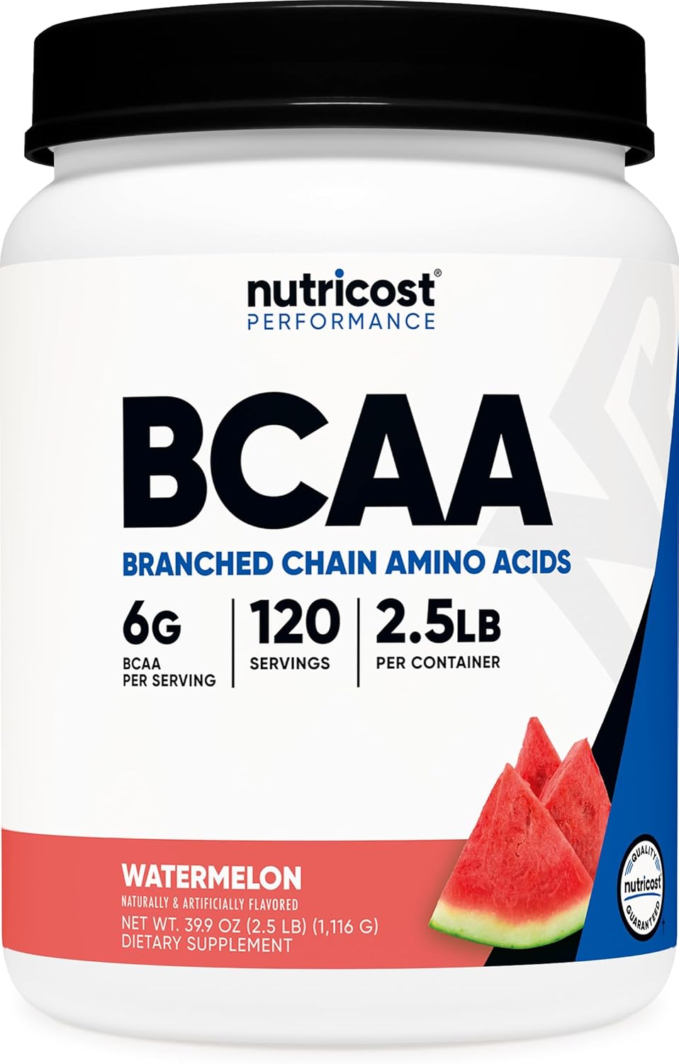 Nutricost BCAA Powder 2:1:1 (Watermelon, 120 Servings)