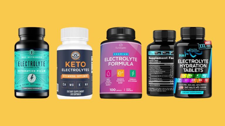 KEY NUTRIENTS Electrolyte Tablets, 200 Capsules, Keto Electrolyte Supplement, 180 Capsules, Premium Electrolyte Capsules – Support for Keto, Electrolytes - Electrolyte Tablets with Magnesium